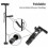 folding walking cane for elderly with led and alarm 2