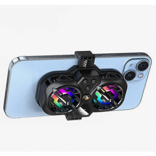 Radaitheoir Fuaraithe Dé-Chroí Leathsheoltóra K11 le Solas RGB 1