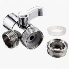 Conector de grifo de agua, interruptor, adaptador de grifo, divisor de fregadero de cocina, válvula desviadora, bidé, ducha, accesorios
