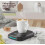 H16 Coffee Mug Warmer 9-Level Temperature Control Digital Display Smart Heating Pad with Timer 3