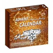 Calendrier de l'Avent 2024 - Bijoux - Compte à rebours de 24 jours - NOUVEAU