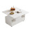 HOMAIRE Lift-Top Coffee Table White 100x50cm 3