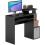 Computer Desk with Sliding Keyboard Tray Storage Drawer Shelf Home Office Workstation Black 1