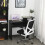 Computer Desk with Sliding Keyboard Tray Storage Drawer Shelf Home Office Workstation Black 4