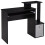 Computer Desk with Sliding Keyboard Tray Storage Drawer Shelf Home Office Workstation Black 2