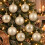 48 Christmas Tree Baubles Pearl Gold 1
