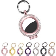 Pink Tracker Phone Case Cover, Scratch Resistant Protective Case with Keychain for Bluetooth Tracker Devices, Easy to Use and Store