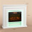 4777 BTU Multicolour LED Electric Fireplace - White 5