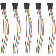 10 STUKS RC Vliegtuigen 6S Balance met Cap Extension Oplaadkabel Lead Cord 10cm DIY voor Li Po Batterij