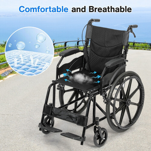 Foldable Lightweight Self Propelled Wheelchair 2