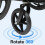 Foldable Lightweight Self Propelled Wheelchair 8