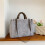 (Gray) Autumn and winter furry embossed letter bag 1