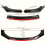 Car Front Bumper Lip Splitter Universal Aerodynamic Body Kit Spoiler Diffuser Protector Impact-Resistant Enhances Downforce Stylish 11