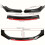 Car Front Bumper Lip Splitter Universal Aerodynamic Body Kit Spoiler Diffuser Protector Impact-Resistant Enhances Downforce Stylish 5