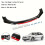 Car Front Bumper Lip Splitter Universal Aerodynamic Body Kit Spoiler Diffuser Protector Impact-Resistant Enhances Downforce Stylish 13