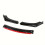 Car Front Bumper Lip Splitter Universal Aerodynamic Body Kit Spoiler Diffuser Protector Impact-Resistant Enhances Downforce Stylish 15