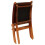 Relax chair foldable genuine leather brown 8