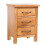 Nightstands 2 pcs 15.8"x11.8"x21.3" Solid Oak Wood 4