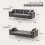 Modern Velvet Sofa Bed 2 Seater Click Clack Sofa 4