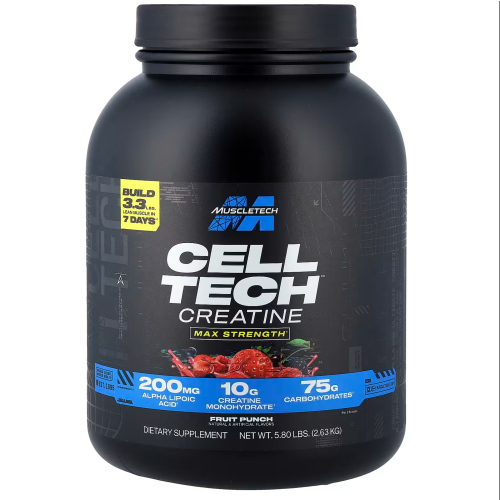 Muscletech MuscleTech, Cell-Tech Creatine, Fruit Punch, 5.8 lbs (2.63 kg)