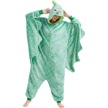 Pijama Enteriza para Mujer Kigurumi Onesie Disfraz de Pavo Real L — mono franela mujer, ropa dormir divertida