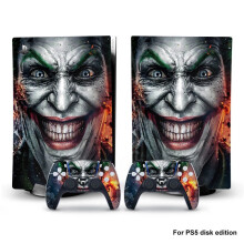 (3) HOT Joker & Bat PS5 Disk Skin Sticker Decal Wrap for Playstation 5 Console