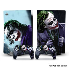(7) Joker & Bat PS5 Disk Skin Sticker Decal Wrap for Playstation 5 Console NEW