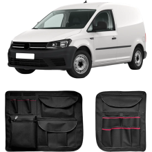 Auto-Tür-Organizer für Fiat Ducato Peugeot Boxer 2 Stück Schwarz — wohnmobil zubehör, transporter innenausstattung