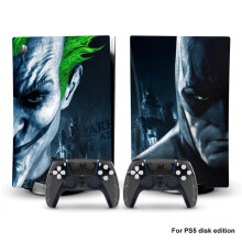 (2) Joker & Bat PS5 Disk Skin Sticker Decal Wrap for Playstation 5 PS5 Console HOT