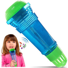 Echo Microphone Toy for Kids, Vintage Battery Free Magic Karaoke Voice Amplifier Microphone, Easy to Use, Great Value, Compact Design