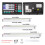 (250+450+500mm) 3-Axis Optical Linear Scale Set with Digital Display, High-Precision Measurement, Optional Scale Lengths 1