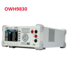 (OWH9830) High Precision Power Meter 10 Channels Measurement Energy Monitoring 3.96 Inch TFT LCD RS232 Portable Professional Energy Analyzer
