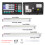 (250+550+600mm) 3-Axis Optical Linear Scale Set with Digital Display, High-Precision Measurement, Optional Scale Lengths 21
