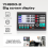 (250+550+600mm) 3-Axis Optical Linear Scale Set with Digital Display, High-Precision Measurement, Optional Scale Lengths 12