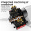 14cc Four-Stroke Horizontally Opposed Four-Cylinder Nitro Engine Assembly Kit Physics Experiment Science Education Toys 11