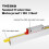 (250+550+600mm) 3-Axis Optical Linear Scale Set with Digital Display, High-Precision Measurement, Optional Scale Lengths 6