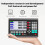 (250+450+500mm) 3-Axis Optical Linear Scale Set with Digital Display, High-Precision Measurement, Optional Scale Lengths 4