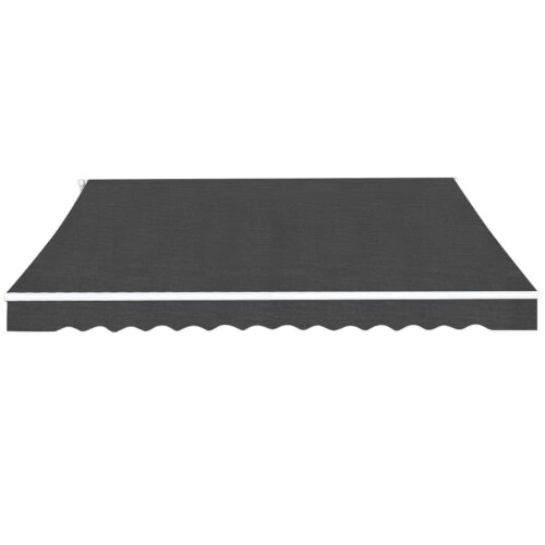 Awning manually extendable 450 cm anthracite 2