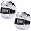 Mechanical Manual People Counter 4-Digit Clicker Numerators 2-Pack 1