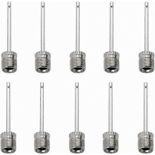 10PCS Inflating Pump Needles Pack Ball Needle with Side Holes Adapter Needle Ball Football Rugby