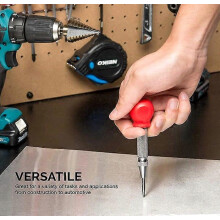 5-inch Automatic Center Hole Punch | Adjustable Impact Spring Loaded Puncher Tool