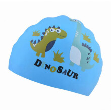 Leuke kinderbadmuts met cartoonprint, duurzame badmuts voor lang en kort haar, voor kinderen.