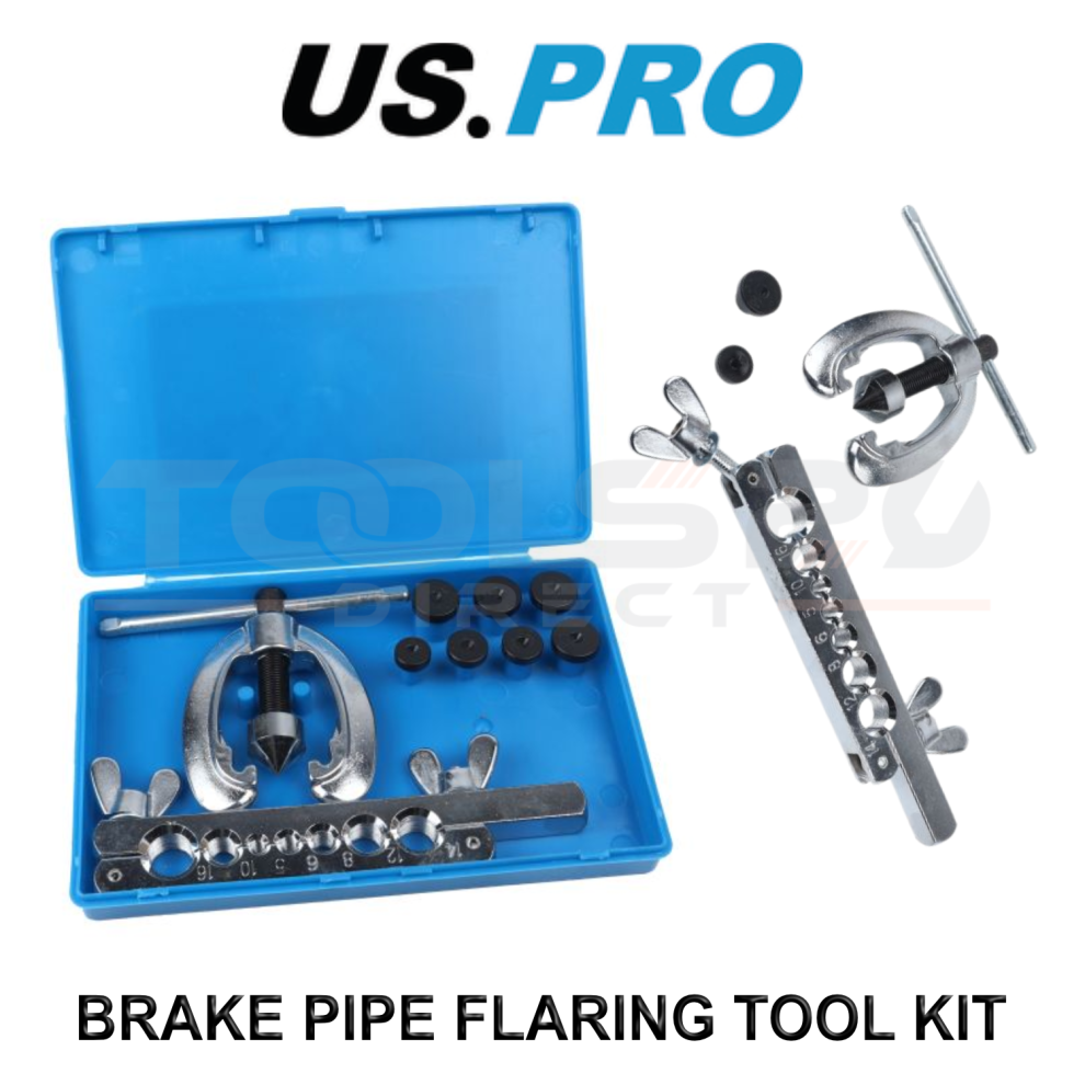 US PRO Brake Pipe Flaring Tool Kit 5-16mm 5936 - Image 4
