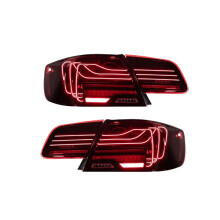 1 Pair LED Tail Light Brake Light/Black For BMW 3 Series 330 335 M3 E92 2006-2012
