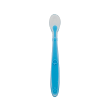 Callowesse Silicone Weaning Spoon, Blue