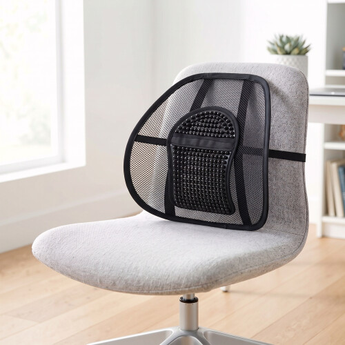 GEEZY GEEZY Lumbar Mesh Back Support for Office Chair Home Back Cushion Car Seat Pain Relief 1