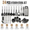 24Pcs Silicone Kitchen Utensil Set Cooking Tools 1