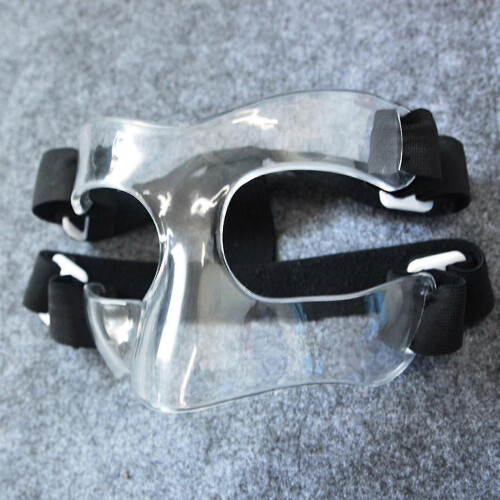 Sports Nose Protector Adjustable Transparent Protective Mask for Children 1