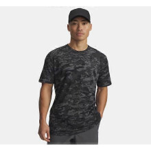 (XL, CastleRock/Black (026)) Under Armour ABC Camo Tee Men's 1357727