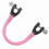 (Pink) Portable Ski Tip Connector - Easy Ski Training Aid for Kids & Beginners 1